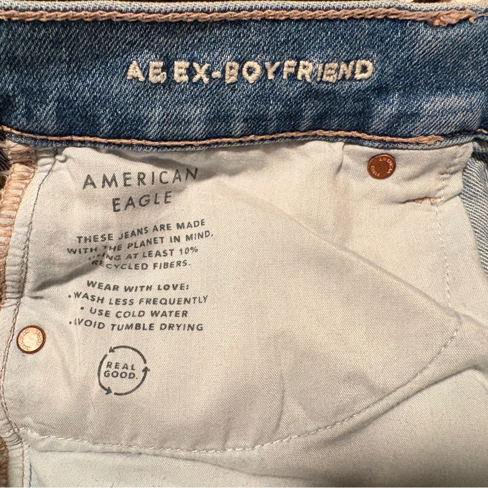 American Eagle Ex-Boyfriend Wide Leg Jeans - Picture 4 of 6